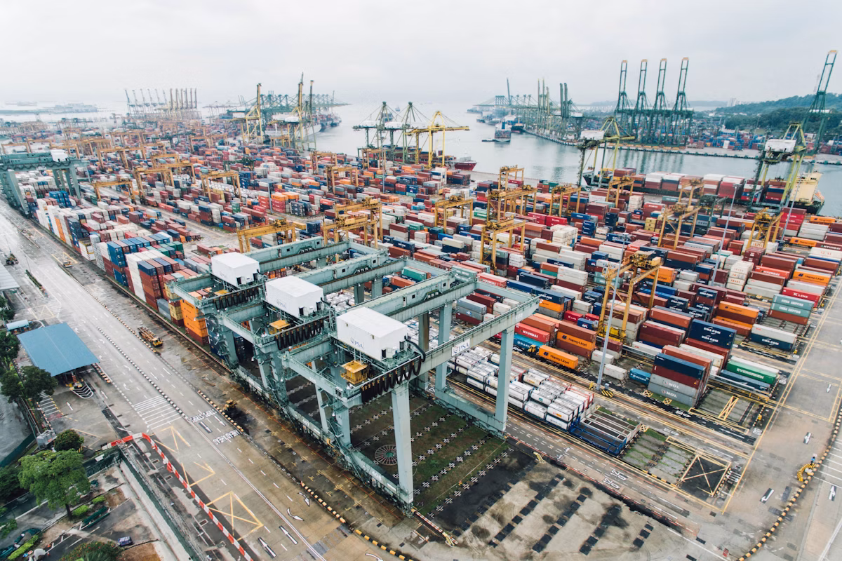 International shipping containers and global trade